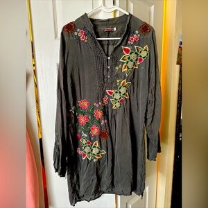 Johnny Was Embroidered Tunic